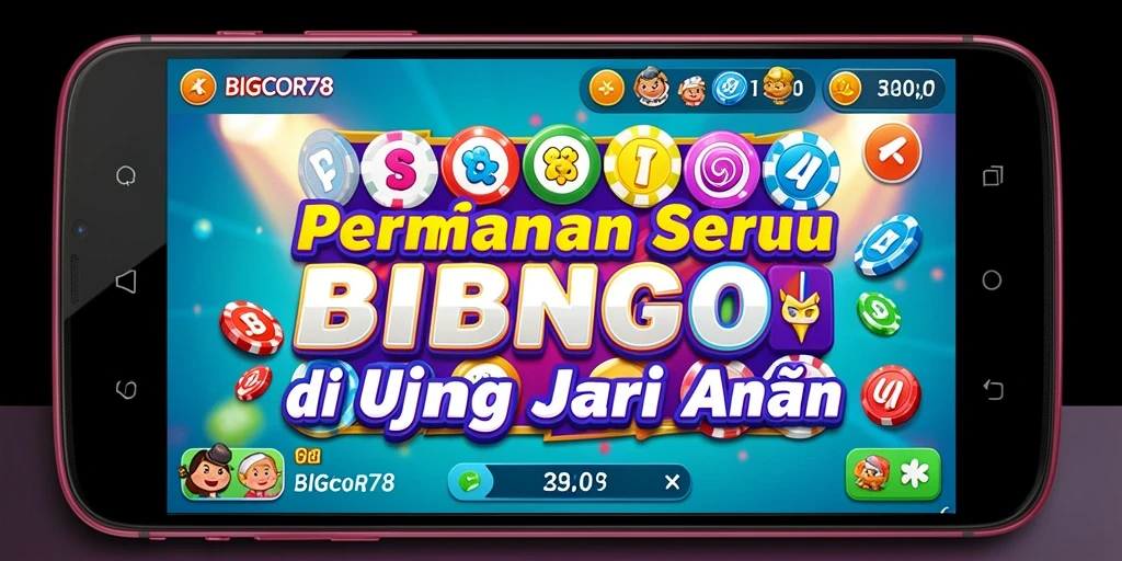 Tangkapan layar menunjukkan gameplay seru dari Bingo di BIGCOR78.