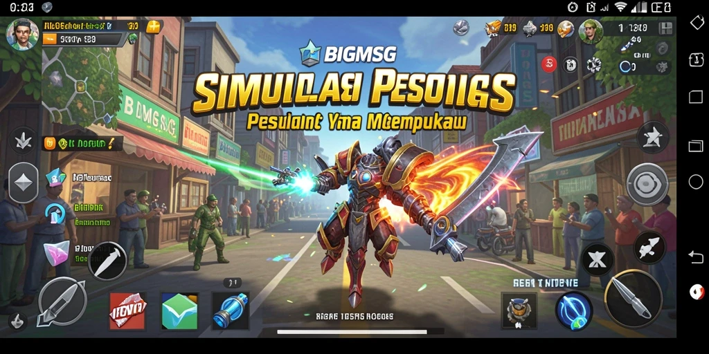 Gameplay menarik dari BIGMSG dengan tantangan simulasi pengiriman pesan.