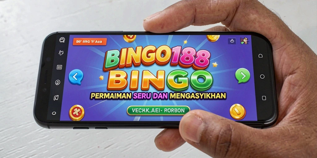 Screenshot BINGO188 menunjukkan aksi seru dalam permainan Bingo.