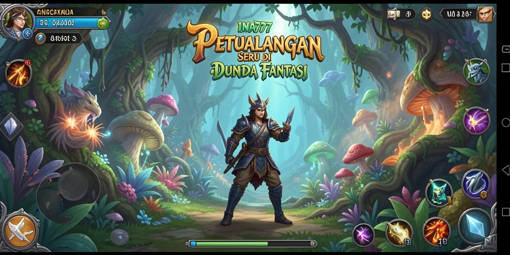 Tampilan gameplay seru dari INA777 saat menjelajahi dunia fantasi.