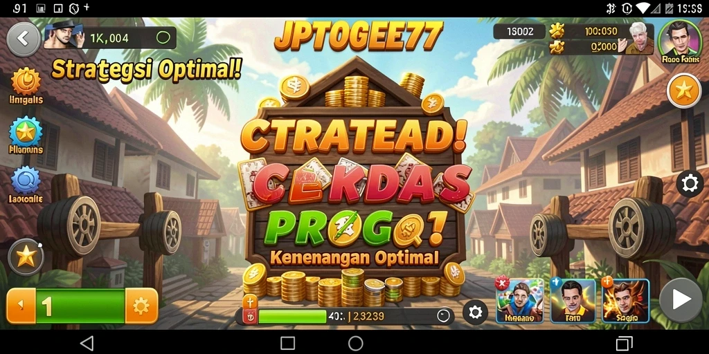 Gameplay seru dan strategi mendebarkan di JPTOGEL77.
