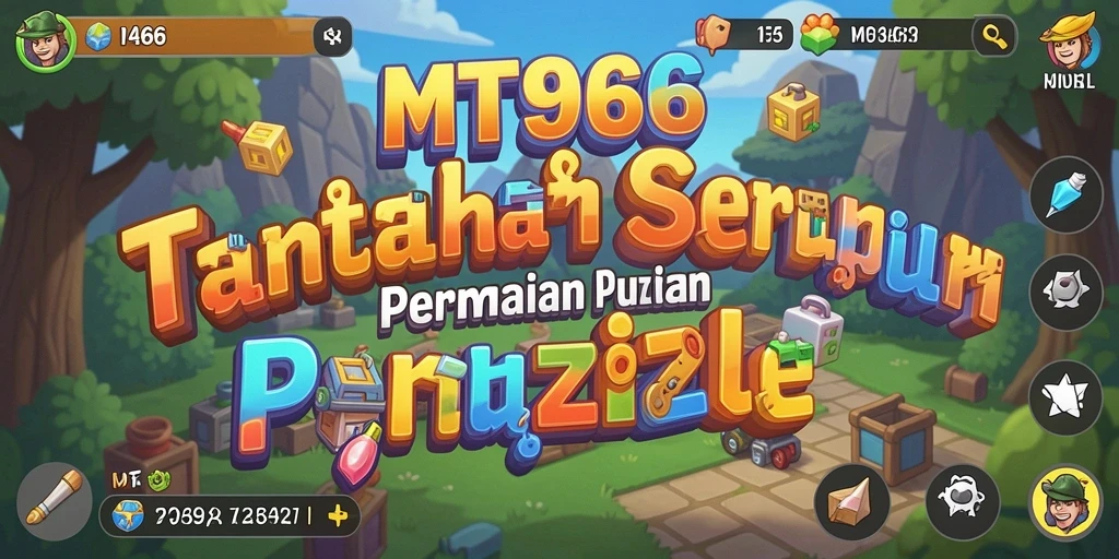 Tampilan gameplay MT966 yang seru dan menantang dalam permainan Puzzle.