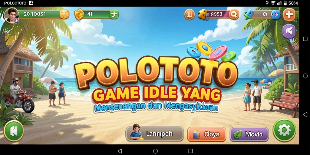 Tampilan gameplay <strong>POLOTOTO</strong> yang menyenangkan dan mengasyikkan.
