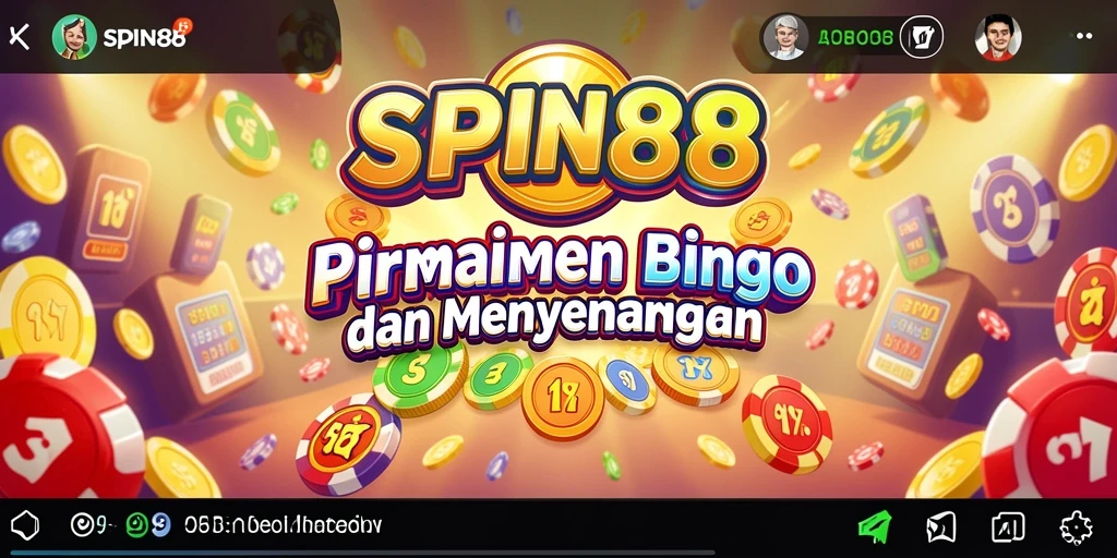 Tangkapan layar SPIN88 menampilkan pengalaman bermain bingo yang seru.