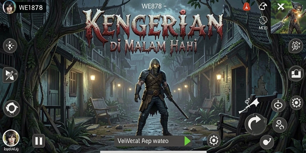 Tangkapan layar menunjukkan kegelapan yang mencekam di WE878.